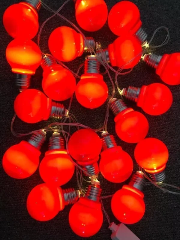 20 FOCOS LED COLORES 220V