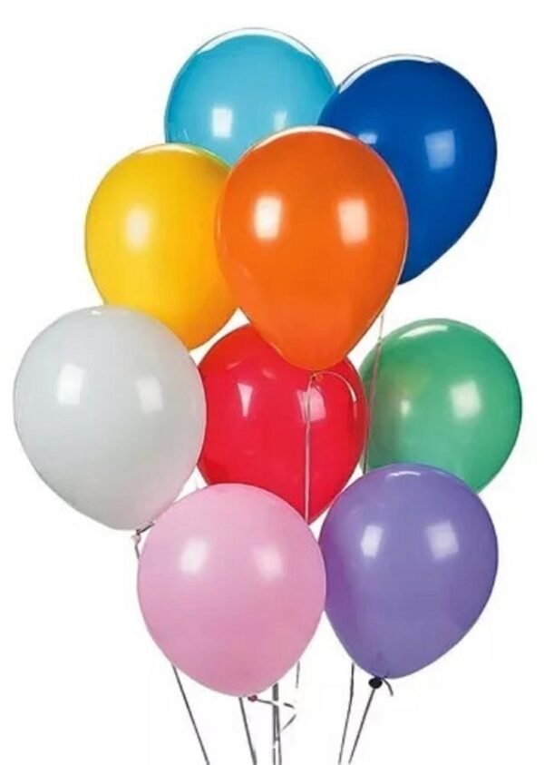 Globos de látex Estándar  12"  Primera Calidad Colores a Elección Industria Argentina