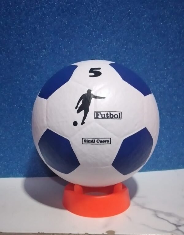 Pelota de futbol cancha N°5 con logo medio pique